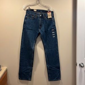 Men’s Levi 505 dark wash jeans